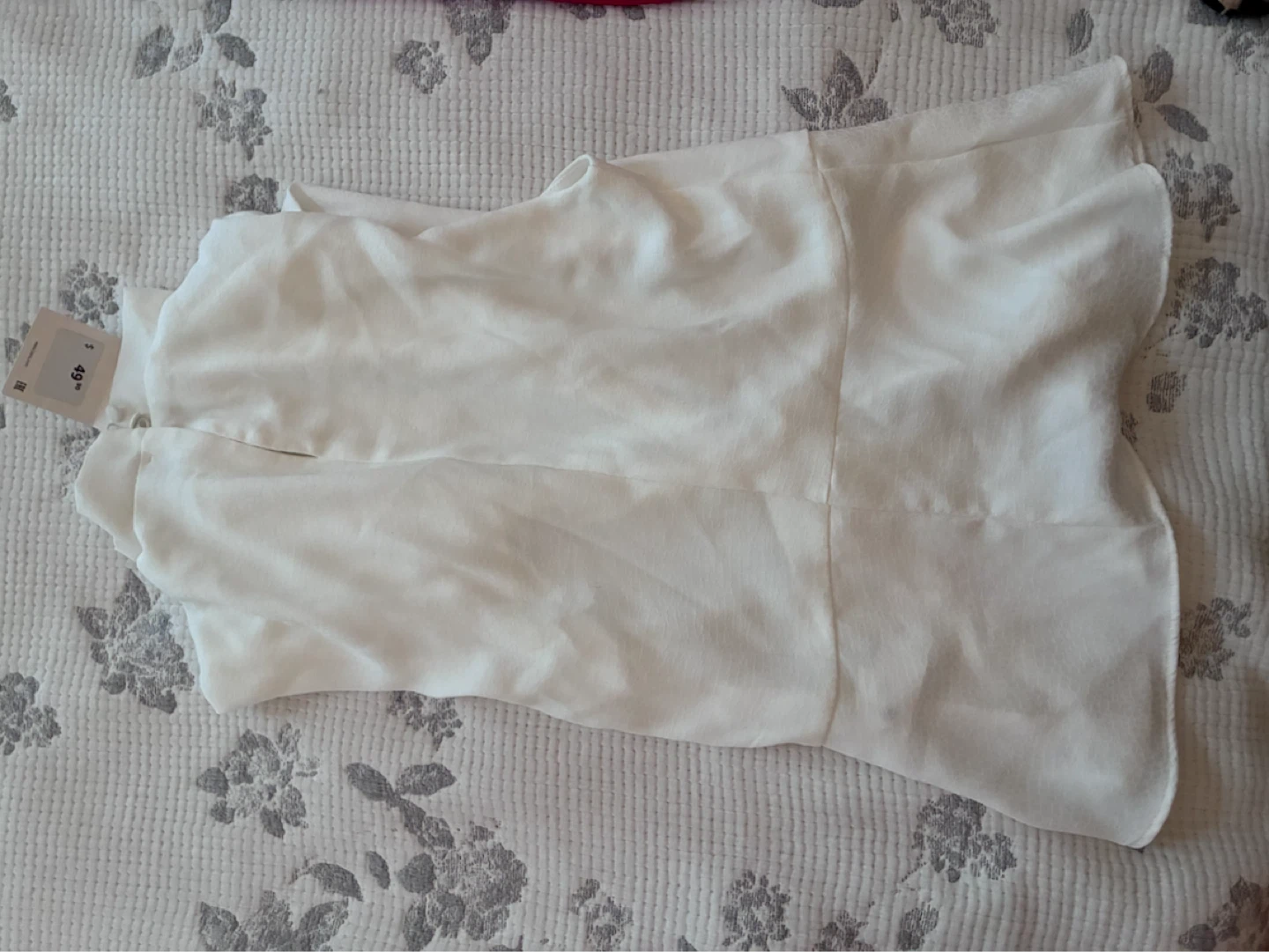 Zara White Sleeveless Top - photo 2