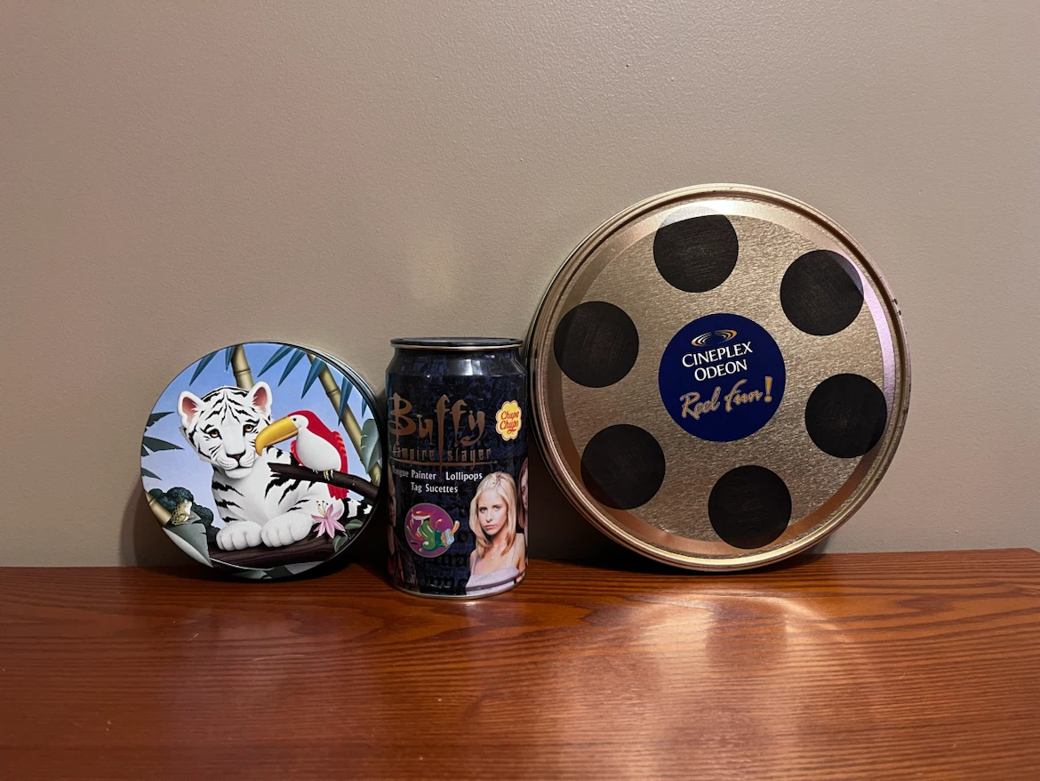 VINTAGE STORAGE TINS
