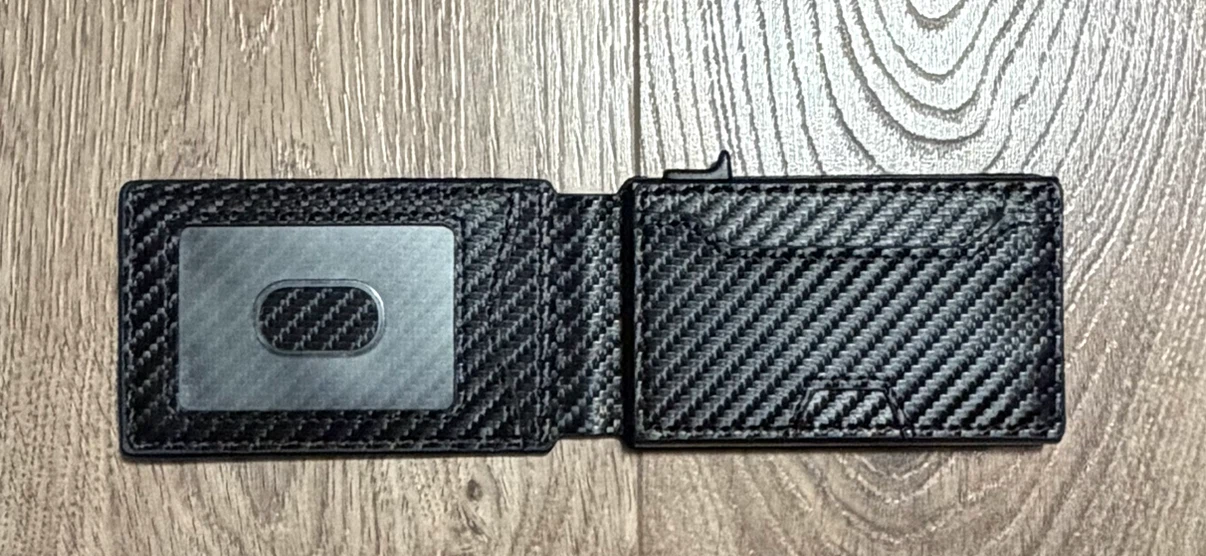Mens Wallet: Pop up Card Holder $20