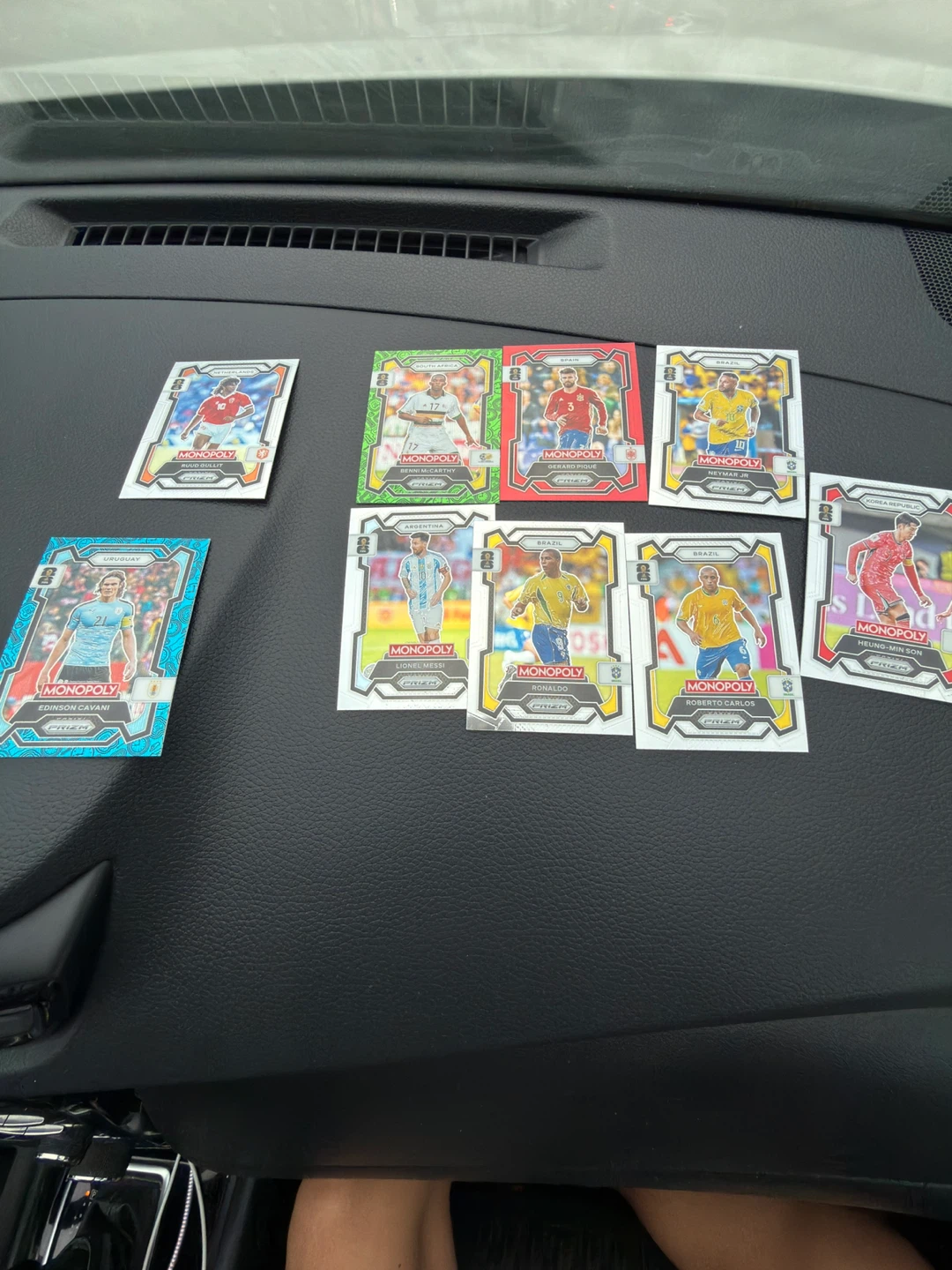 Monopoly Prizm Soccer Cards