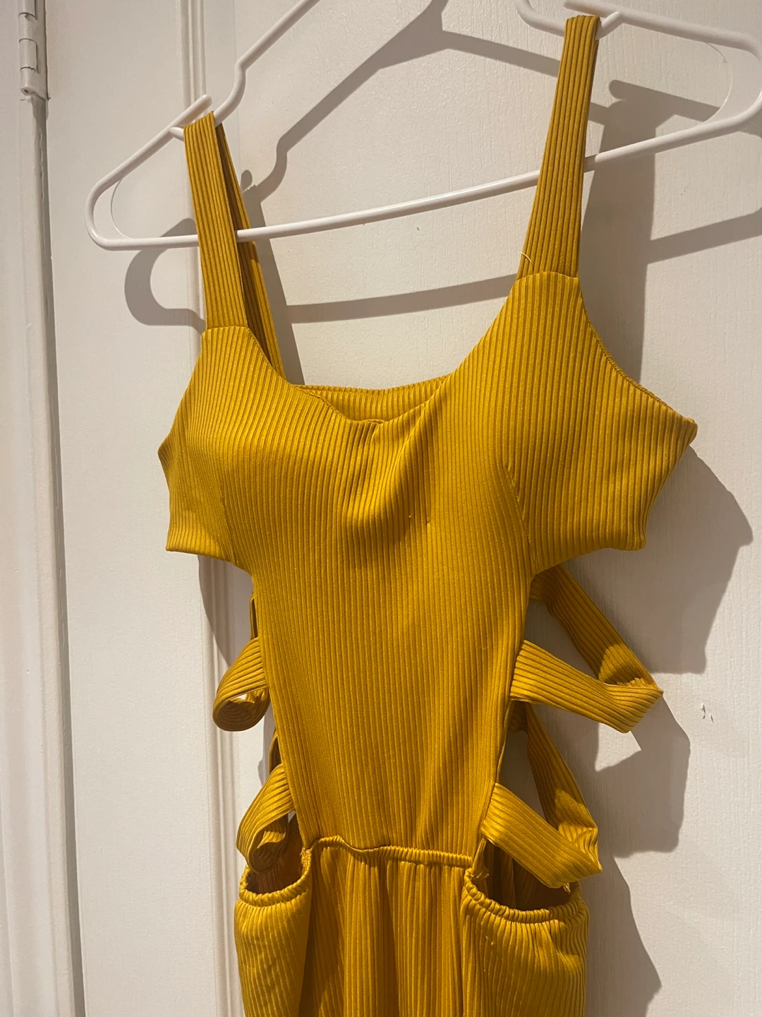 Yellow summer dress - photo 2