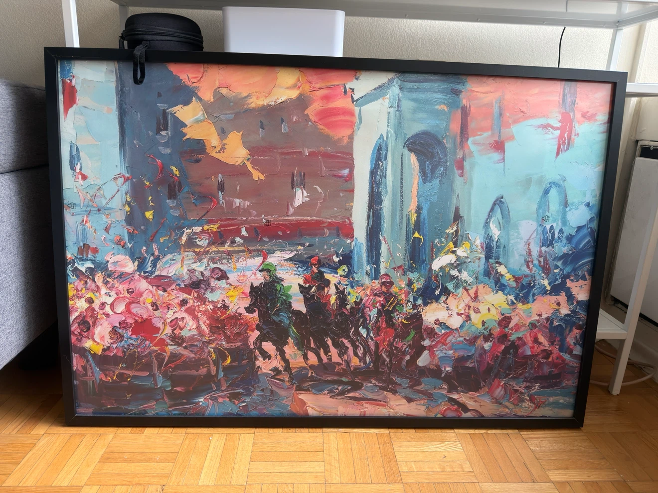 Set of two paintings