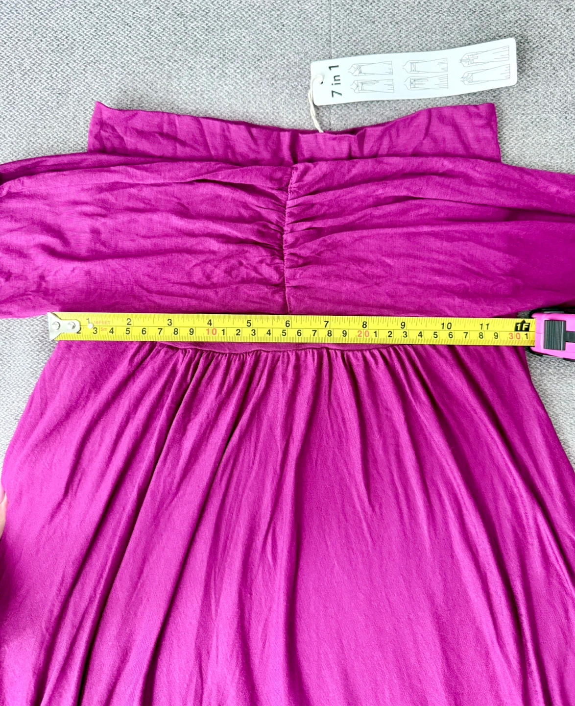 7-in-1 Fuchsia Convertible Multiway Dress - photo 3