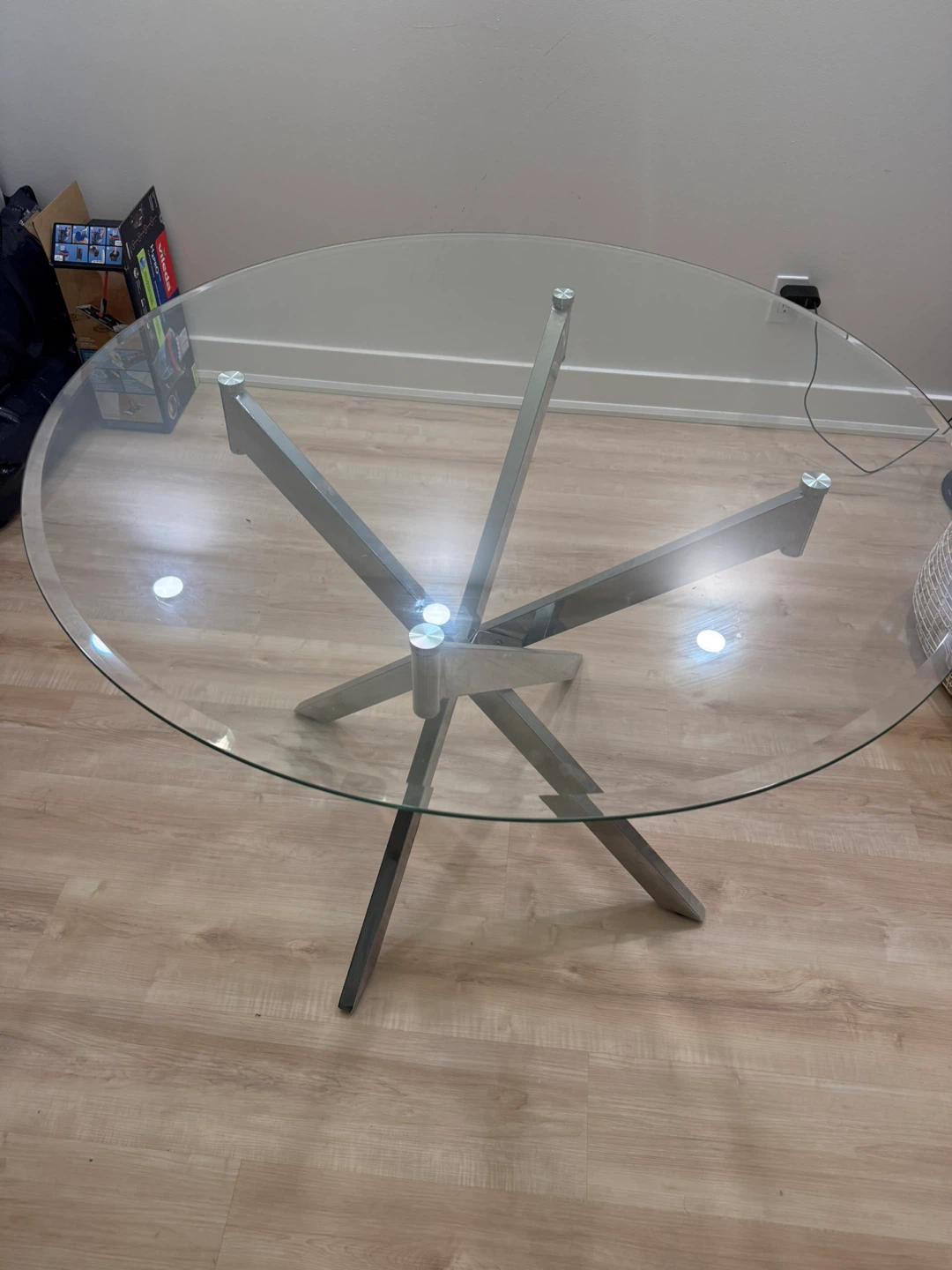 Glass table