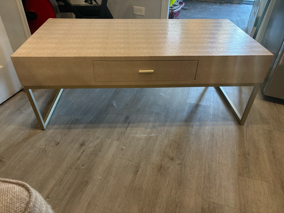 Modern Faux Coffee Table