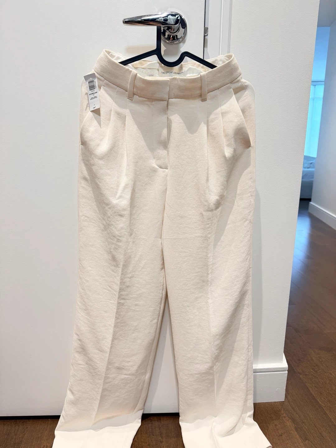 Aritzia Wilfred The Effortless Pant in Light Birch brand new