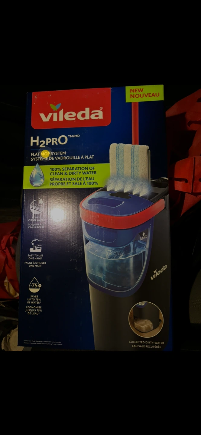 Vileda H2Pro Flat Mop System