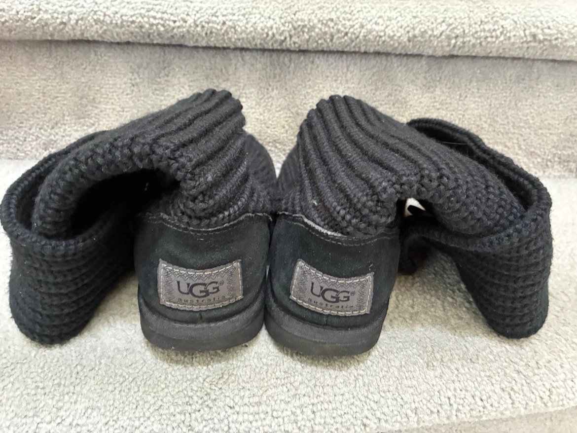 Classic UGG Australia Knit Boots - Black - photo 2