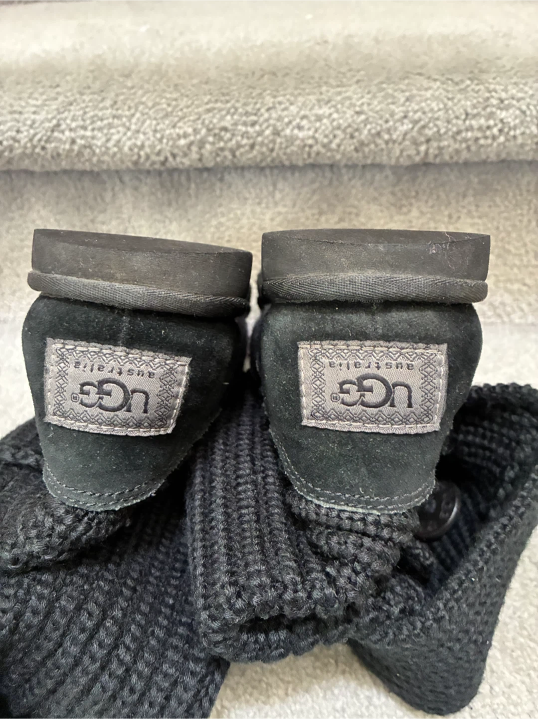 Classic UGG Australia Knit Boots - Black - photo 4