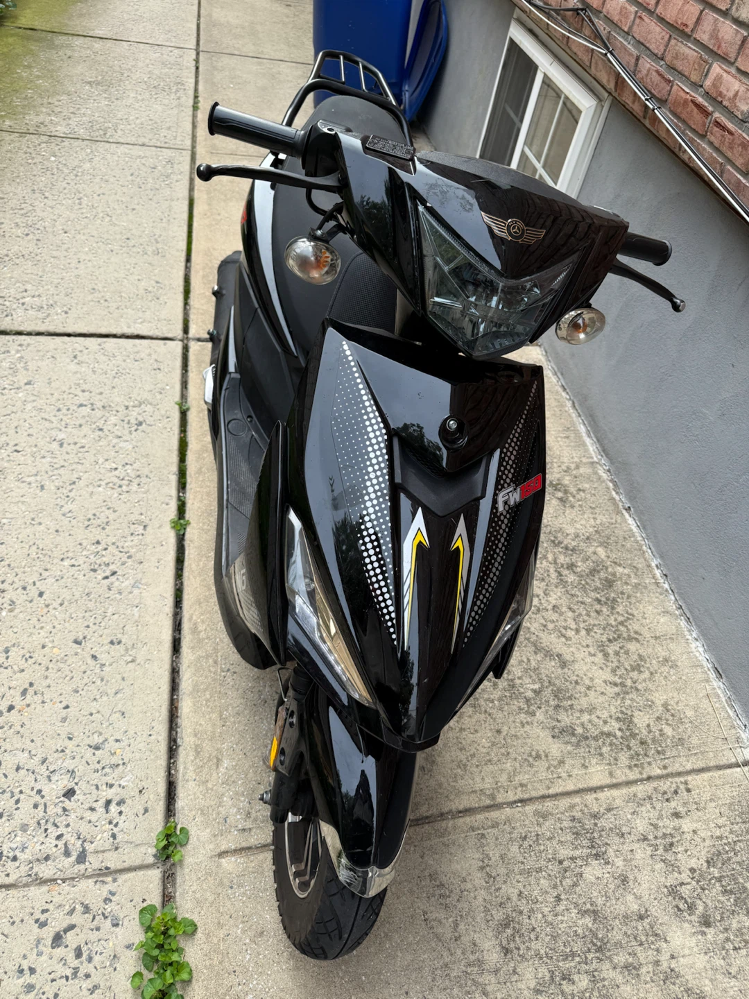 Fly E-Scooter FW150 Black no title no keys clean vin
