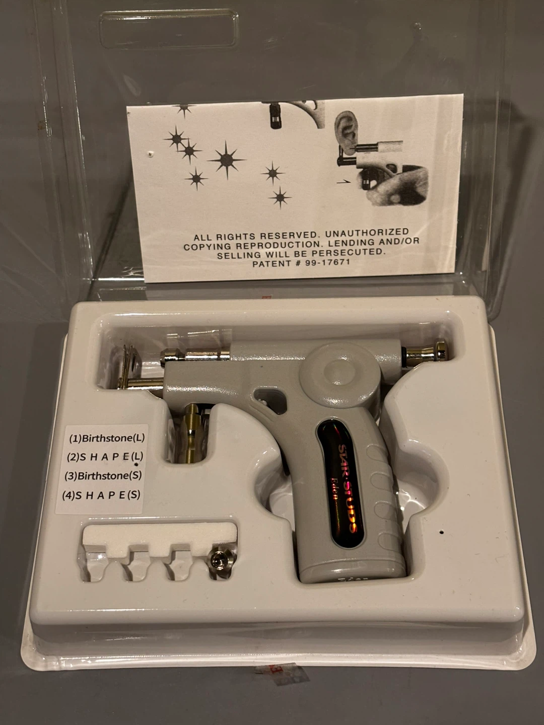 Steri-Studs Earring Piercing Gun Kit - photo 5