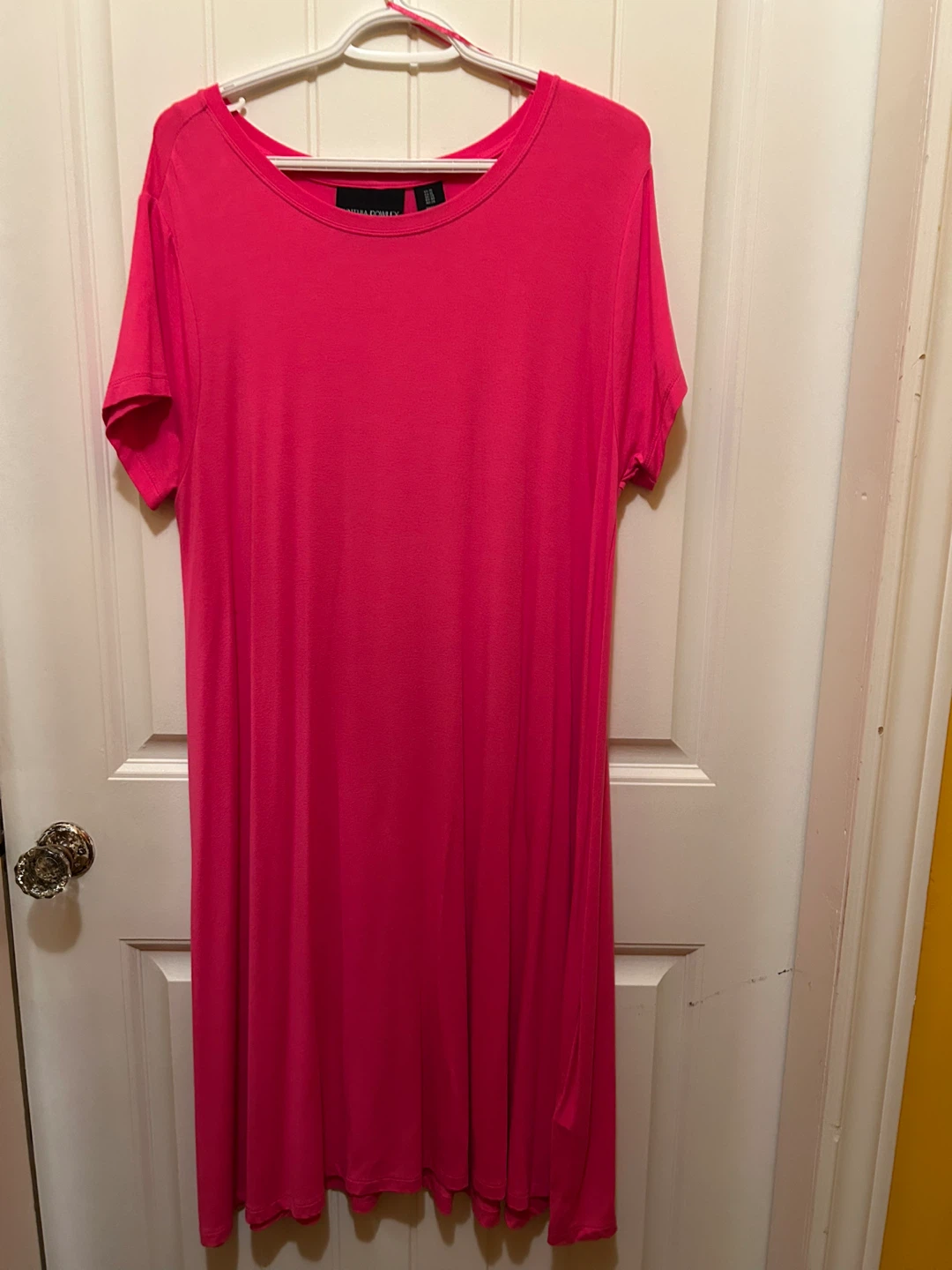 Cynthia Rowley Pink T-Shirt Dress