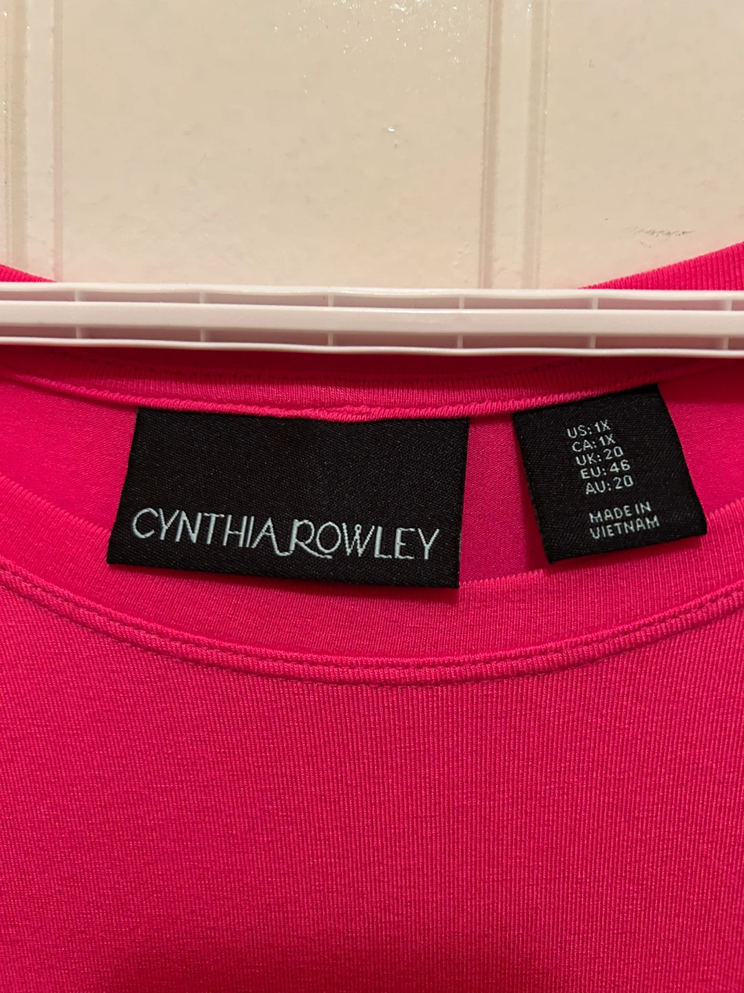 Cynthia Rowley Pink T-Shirt Dress - photo 2