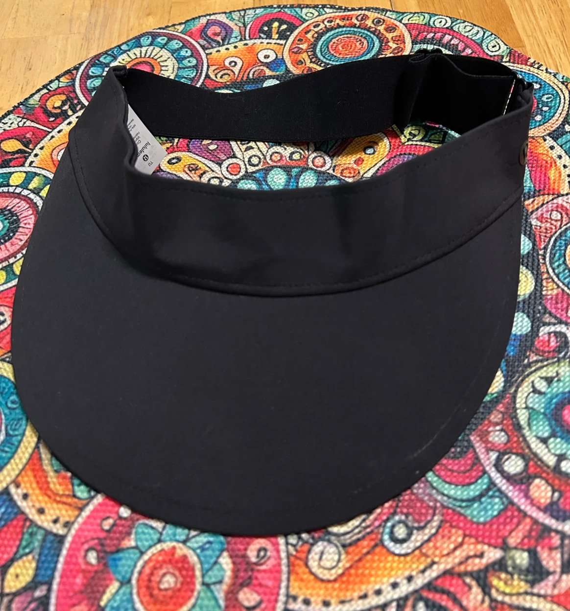 Lululemon Black Visor
