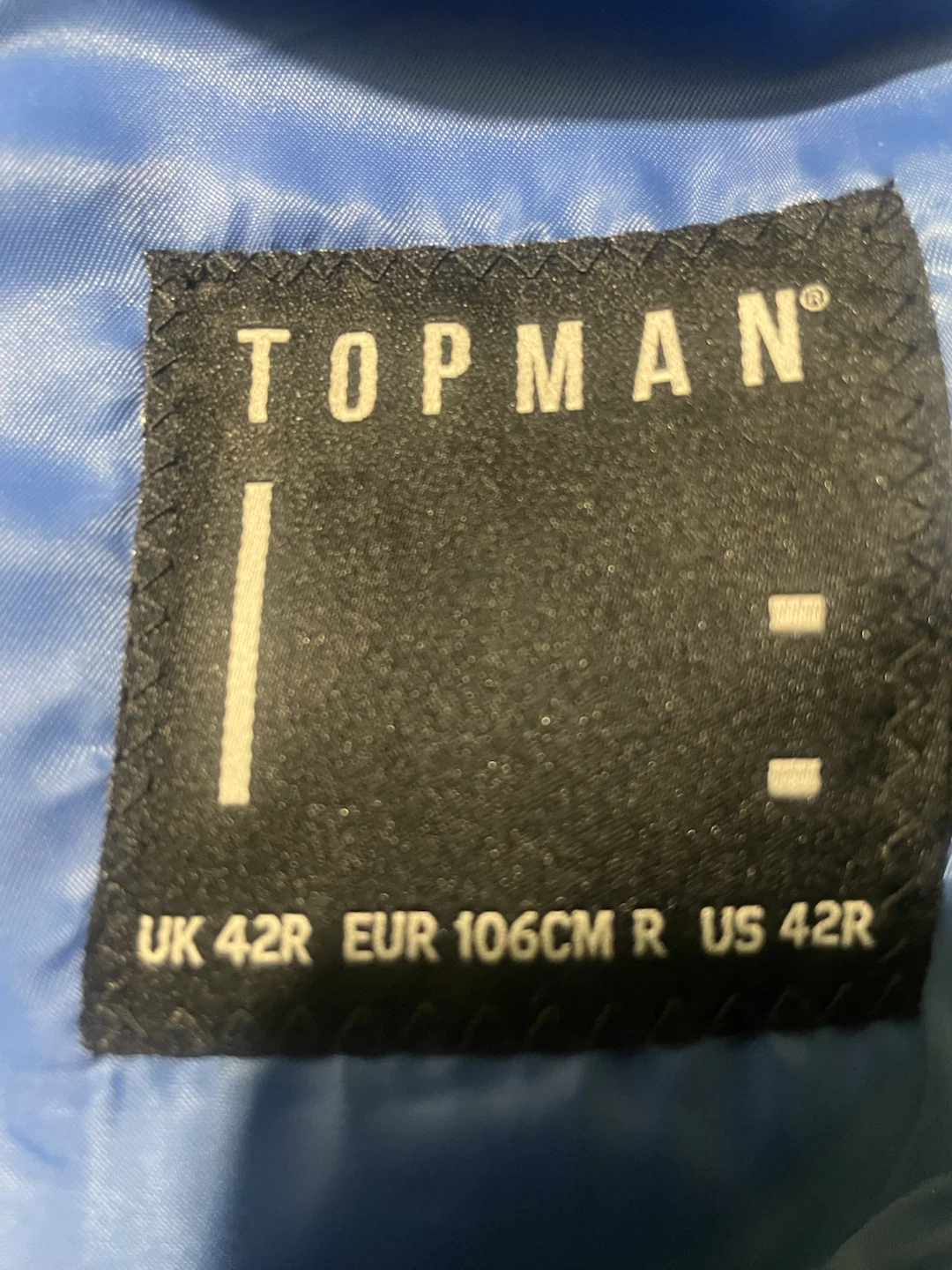 TOPMAN Men's Black Floral Print Blazer Jacket - photo 3