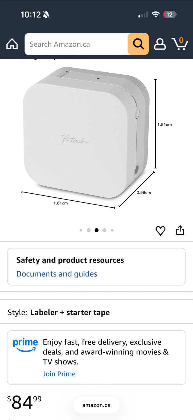 Brother P-touch Label Maker