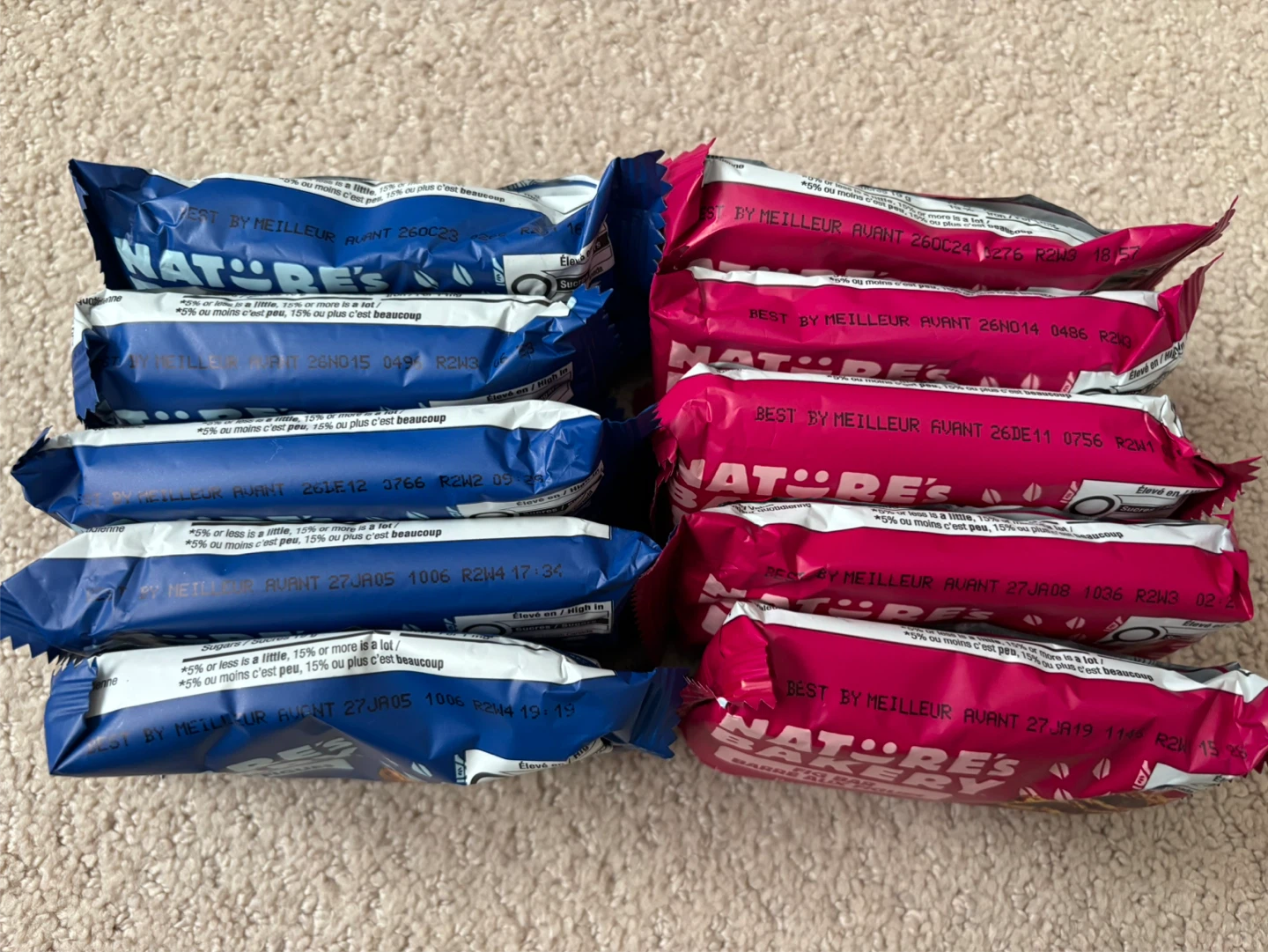 10 Nature's Bakery Fig Bars Blueberry and Raspberry - photo 3