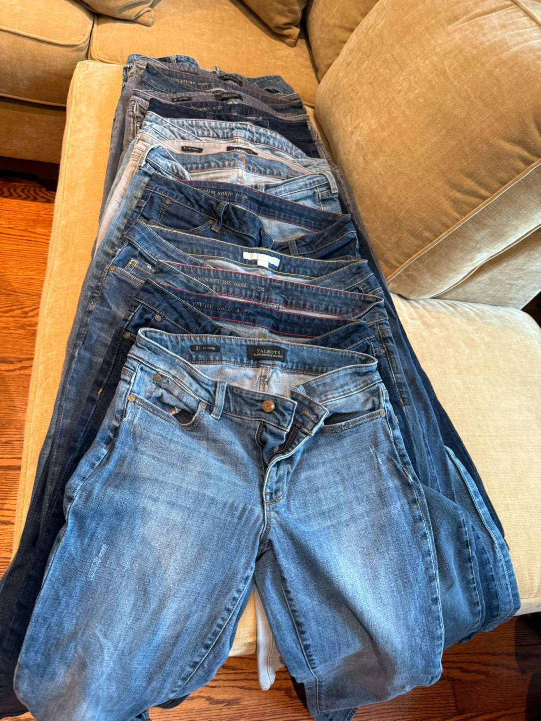 13 Talbots Women's Jeans Bundle all for $ 10.