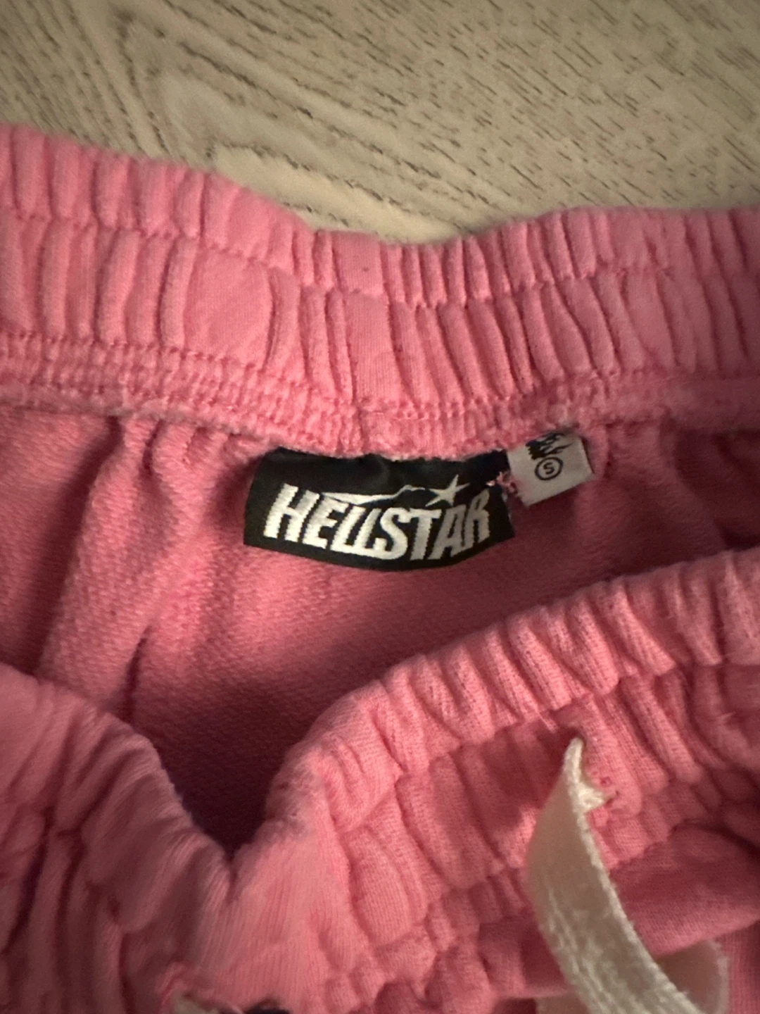 Hellstar Pink Flame Print Shorts - photo 2