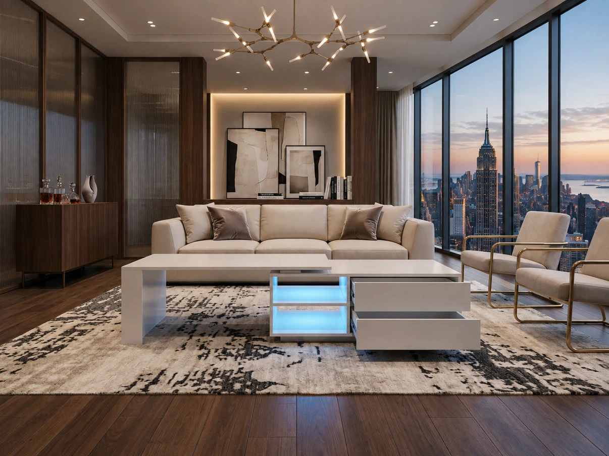 Brand new extendable coffee table