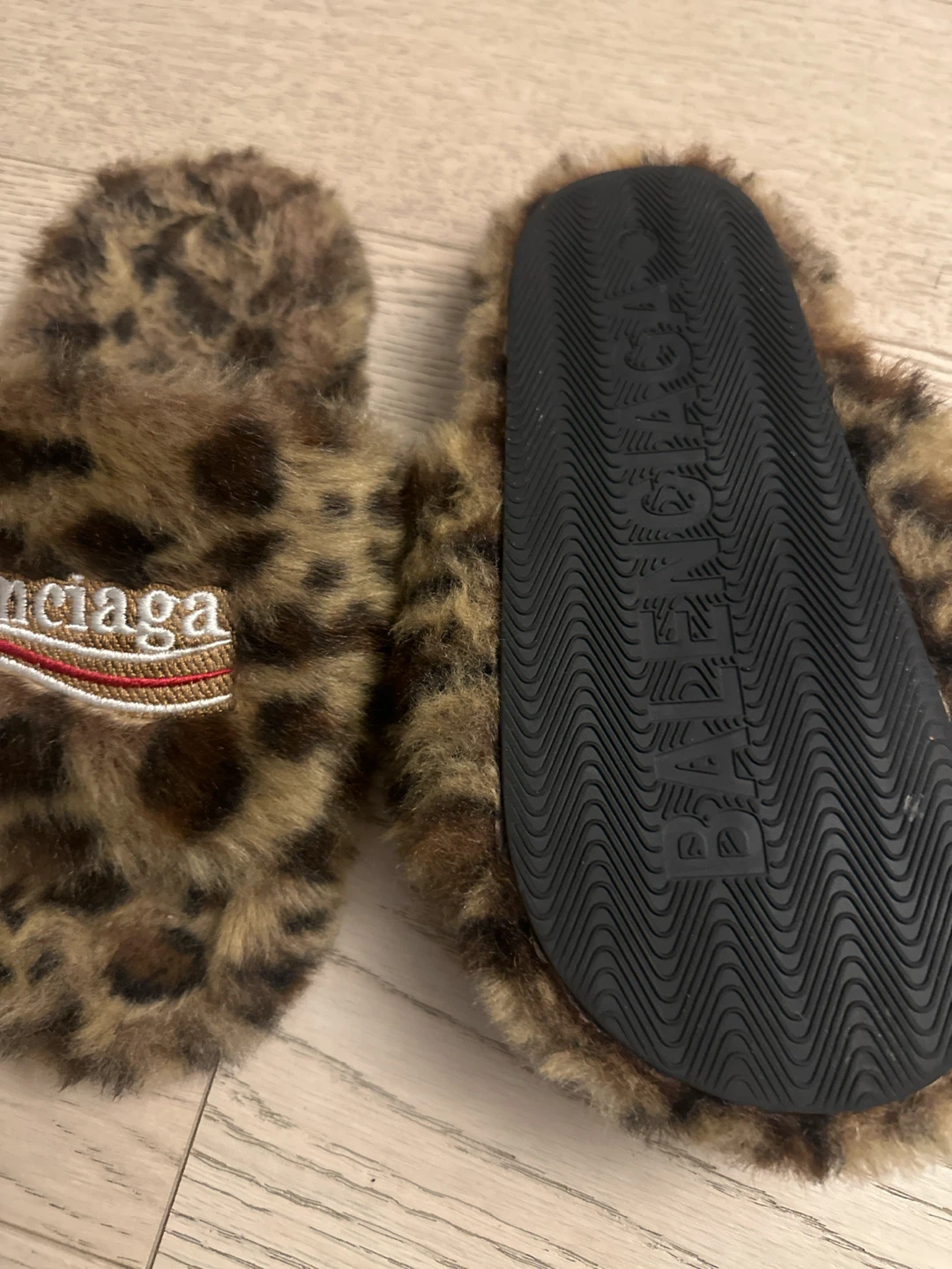 Balenciaga Leopard Print Slippers - photo 3