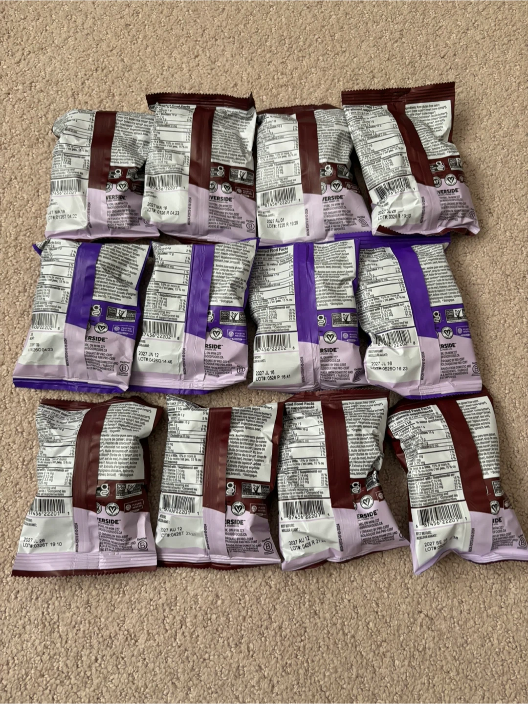 12 Pack MadeGood Organic Granola Bites - photo 2