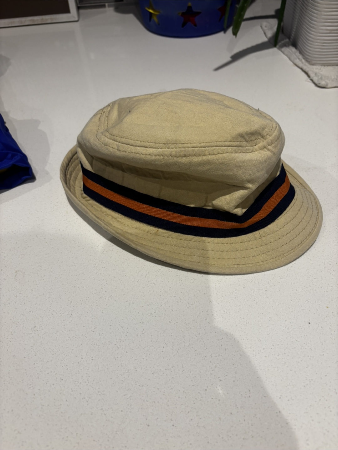 Beige Cotton Bucket Hat toddler - photo 2