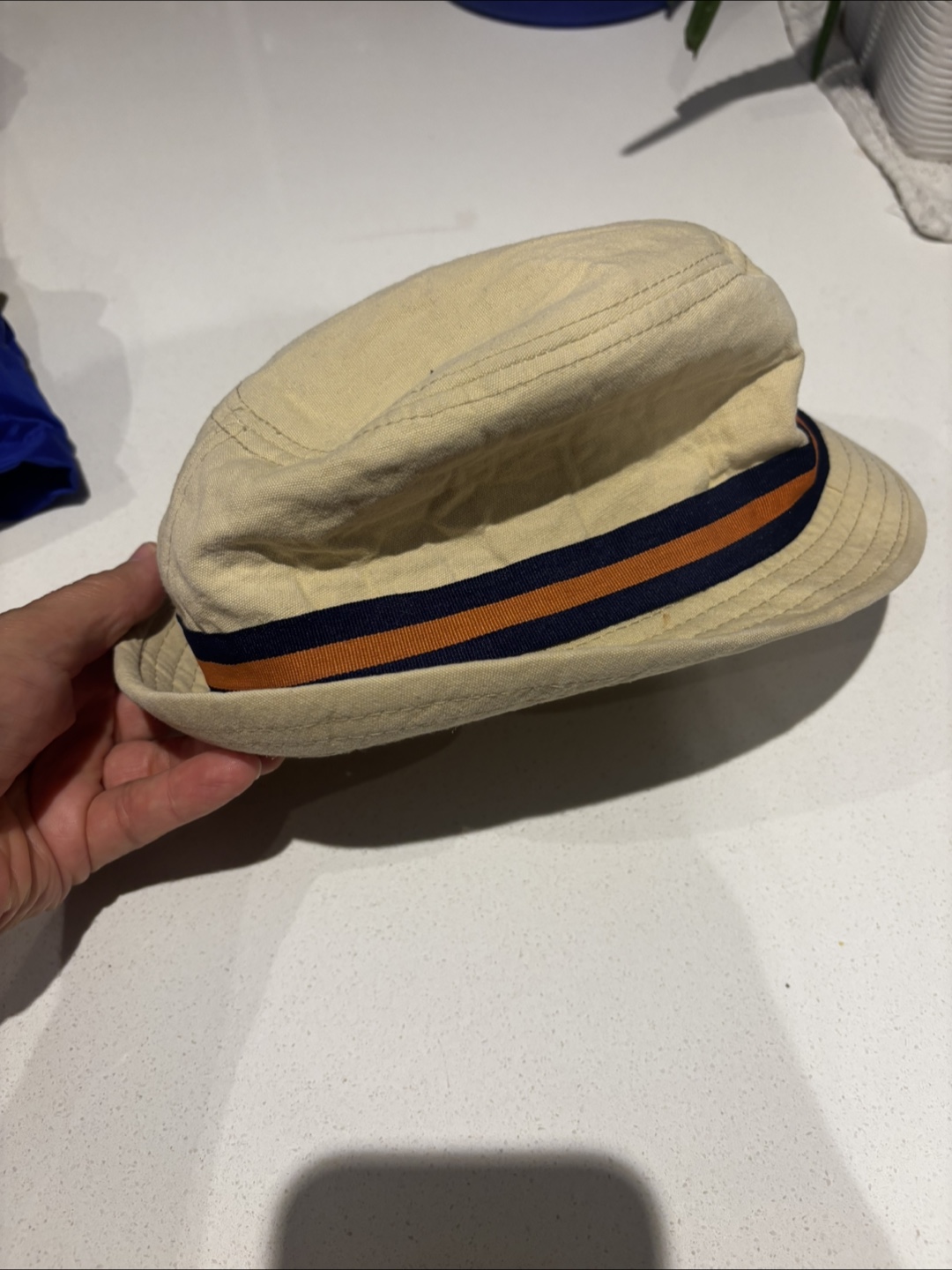 Beige Cotton Bucket Hat toddler - photo 4