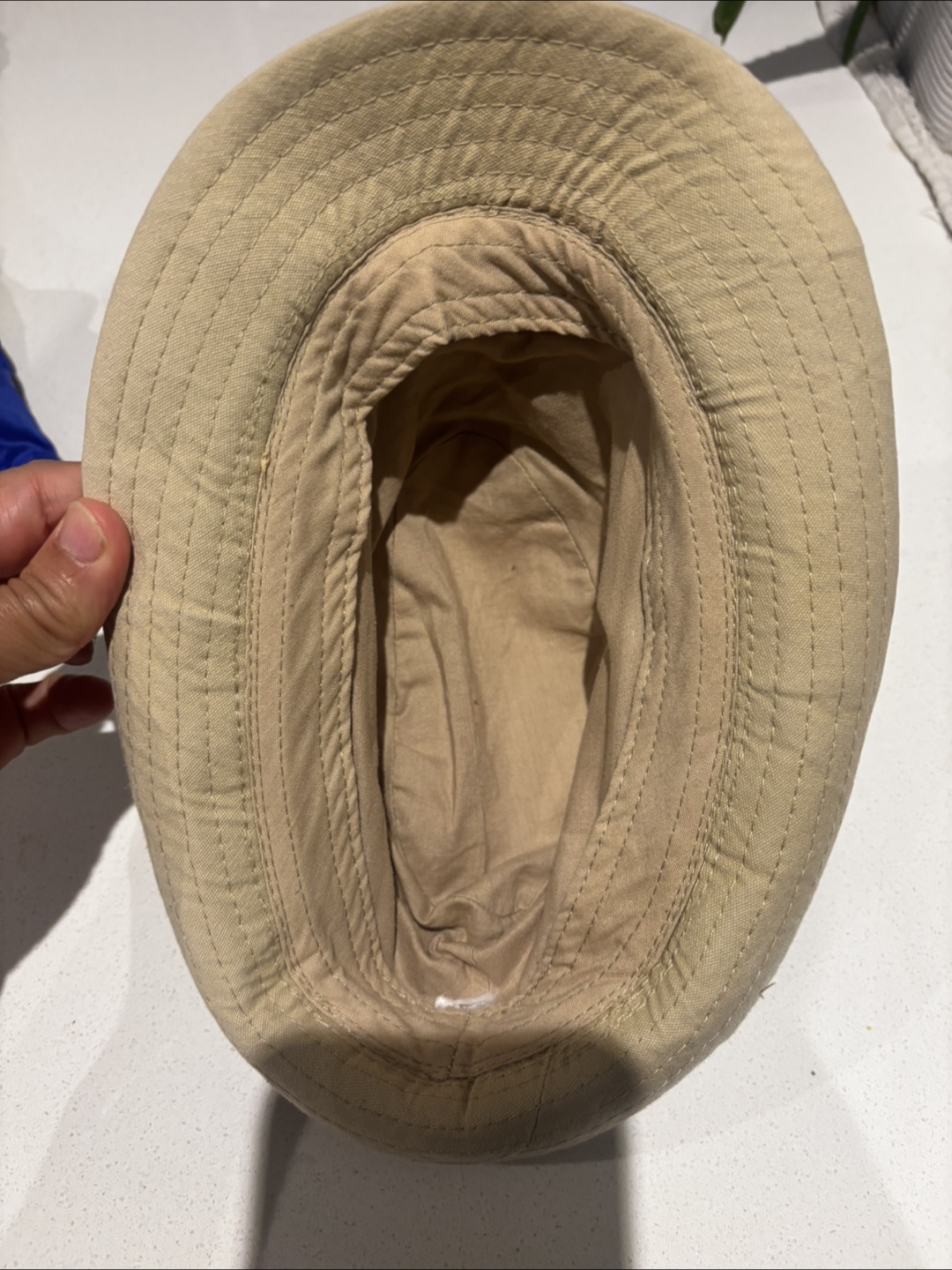 Beige Cotton Bucket Hat toddler - photo 3