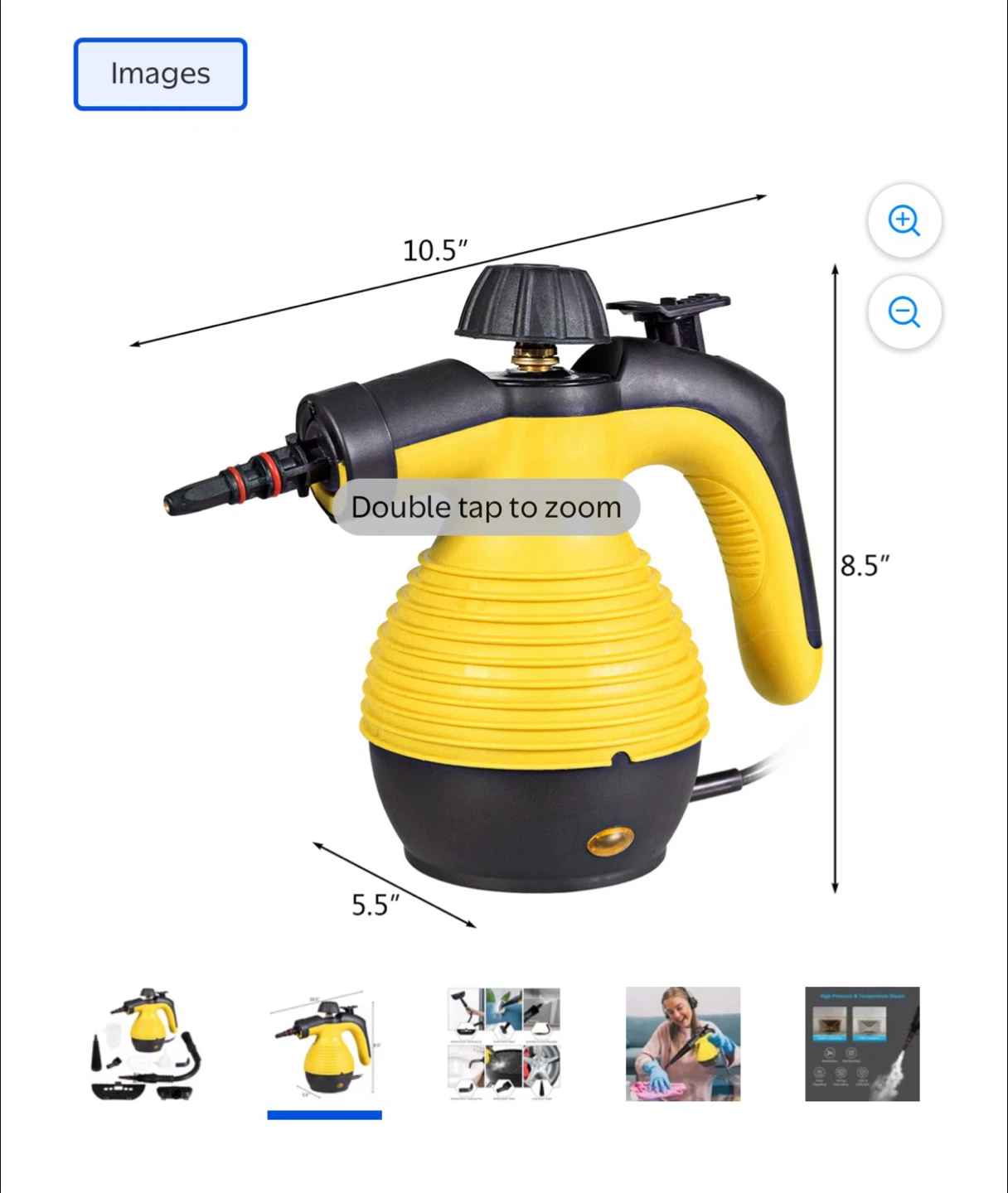 Costway Multifunction Portable Steam Cleaner - photo 3