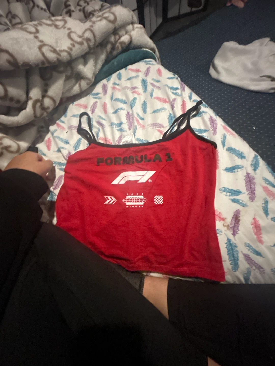 Formula 1 Red Tank Top