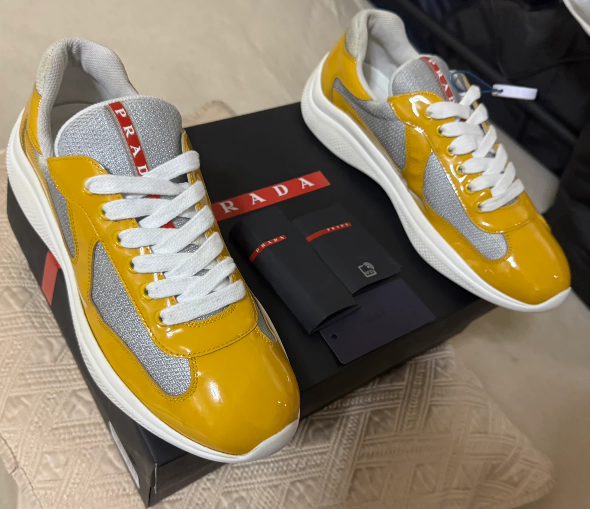 Prada Americas Cup Sneakers