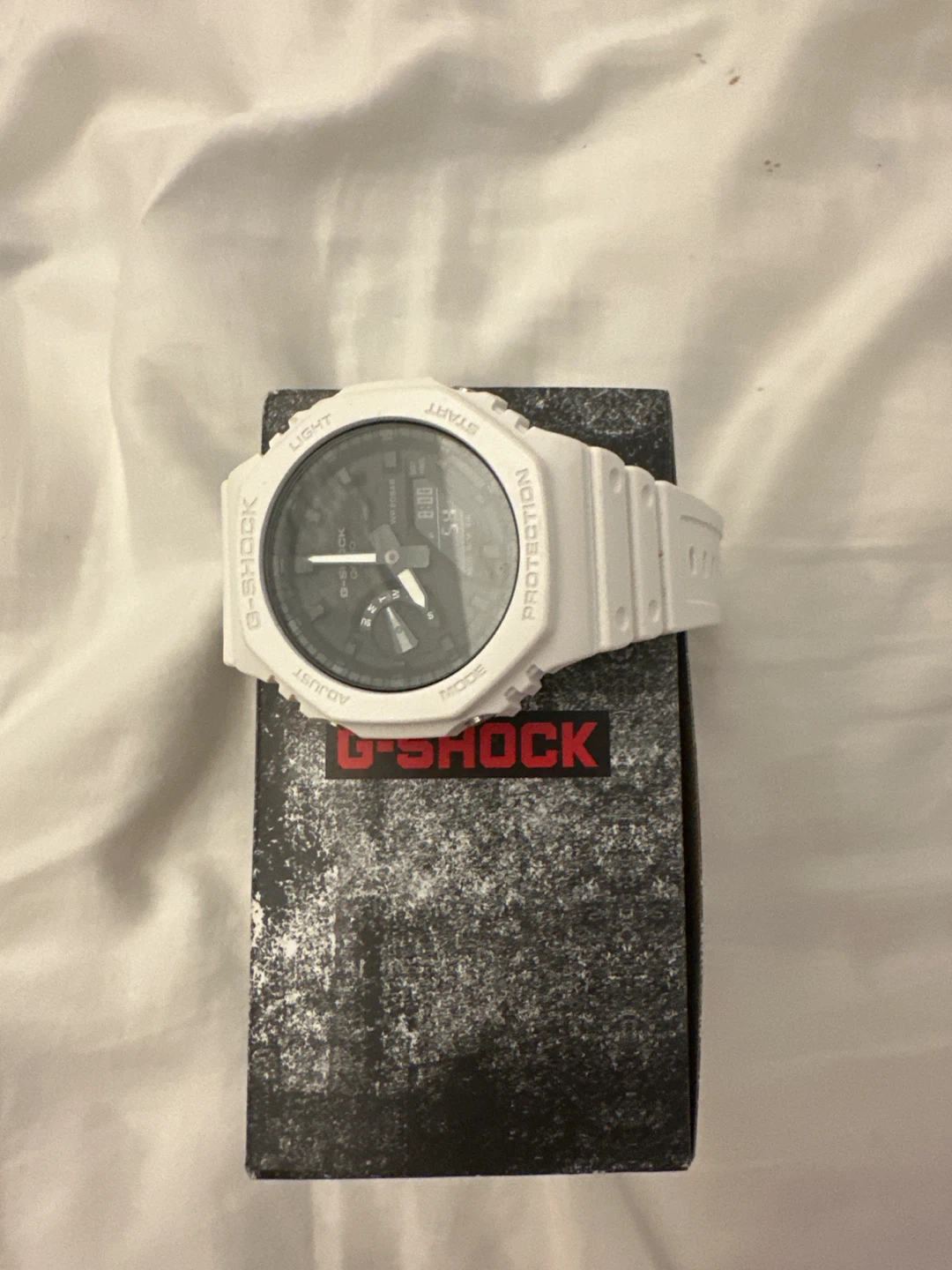 Casio G-Shock GA-2100 White Watch