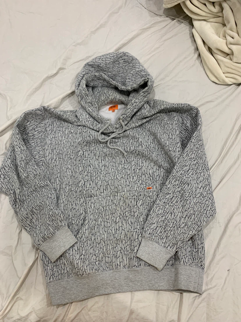 Obey Elephant Print Grey Hoodie - photo 4