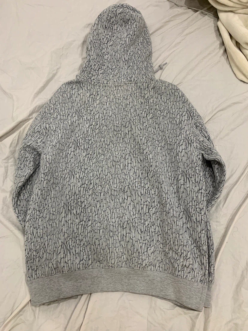 Obey Elephant Print Grey Hoodie - photo 5