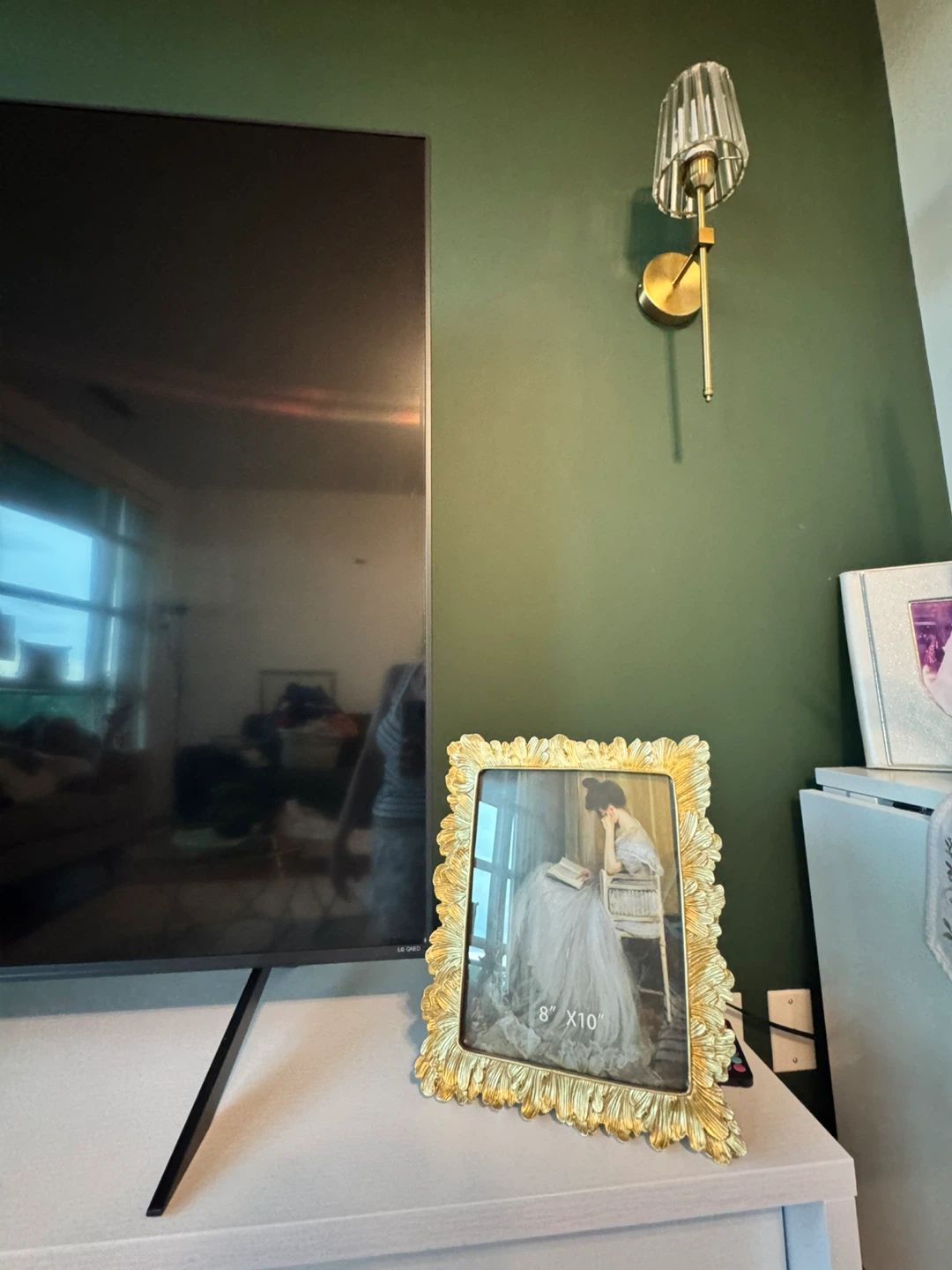 3 Gold Ornate Picture Frame 8" x 10" - photo 2