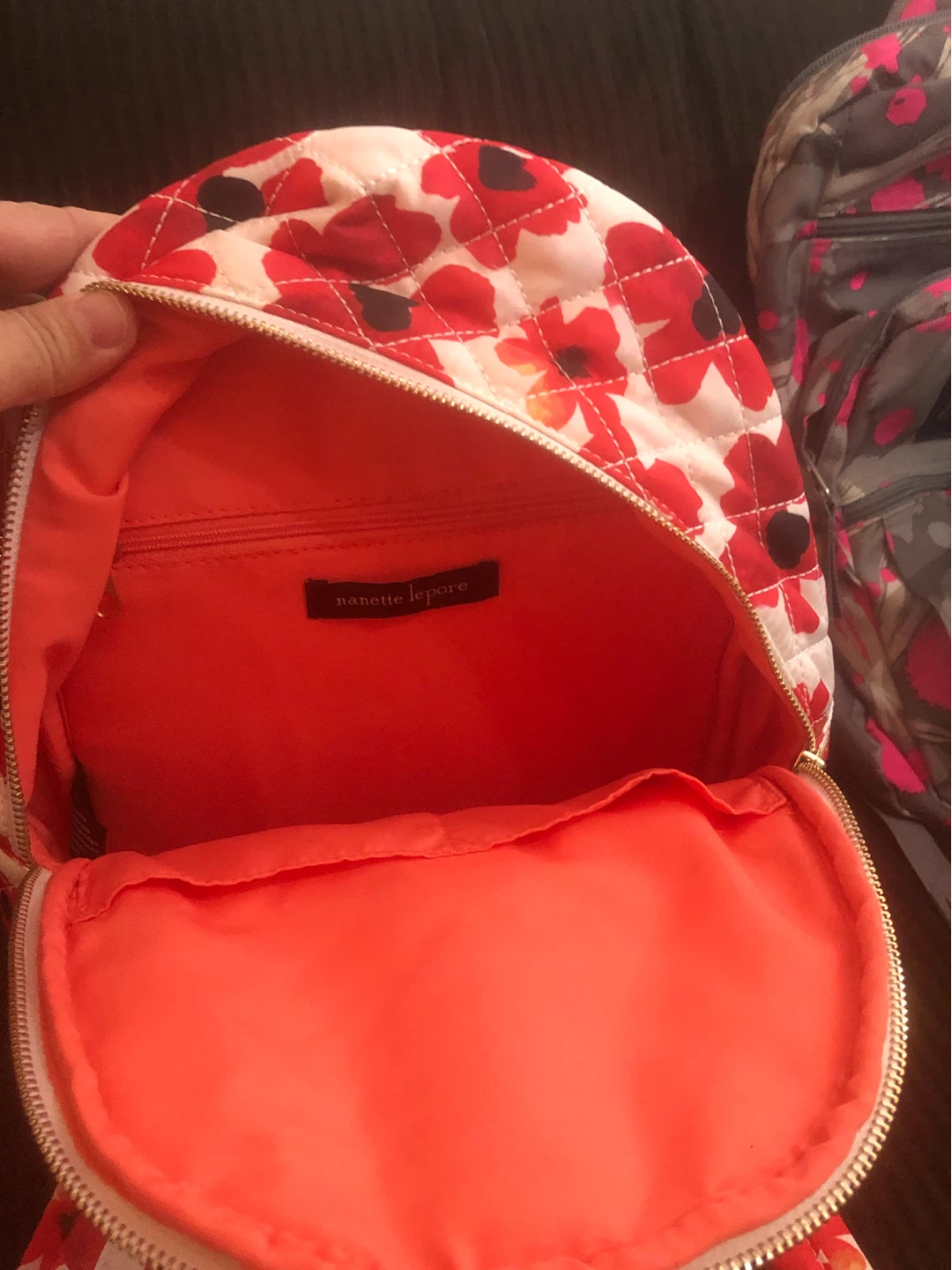 Nanette Lepore Floral Quilted Backpack - photo 2