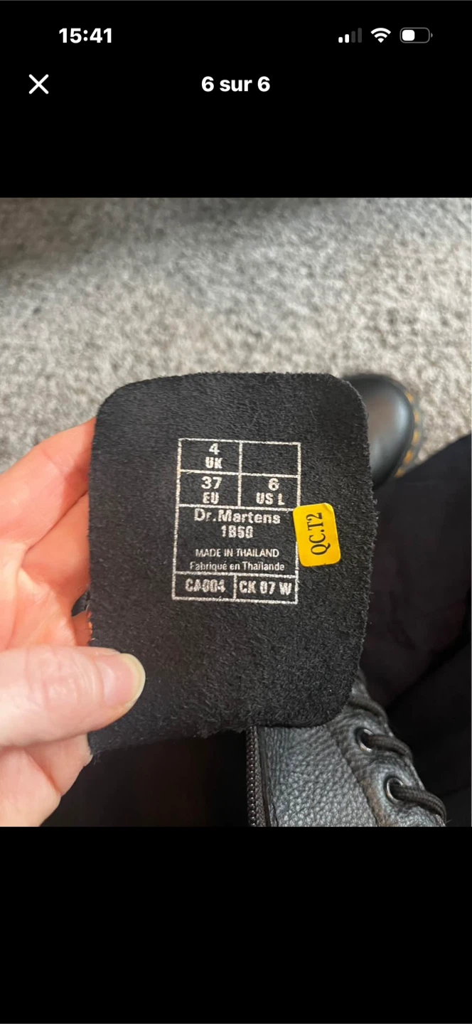 Dr. Martens 1B60 Black Virginia Boots - photo 3