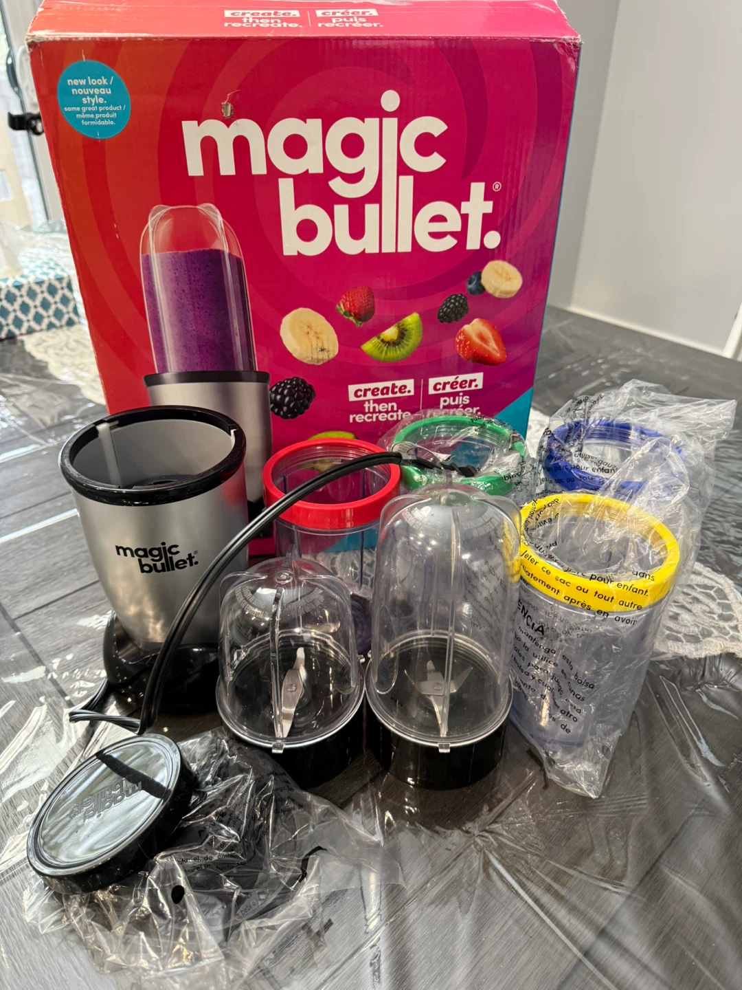 Magic Bullet Blender Set – Excellent Condition - photo 2