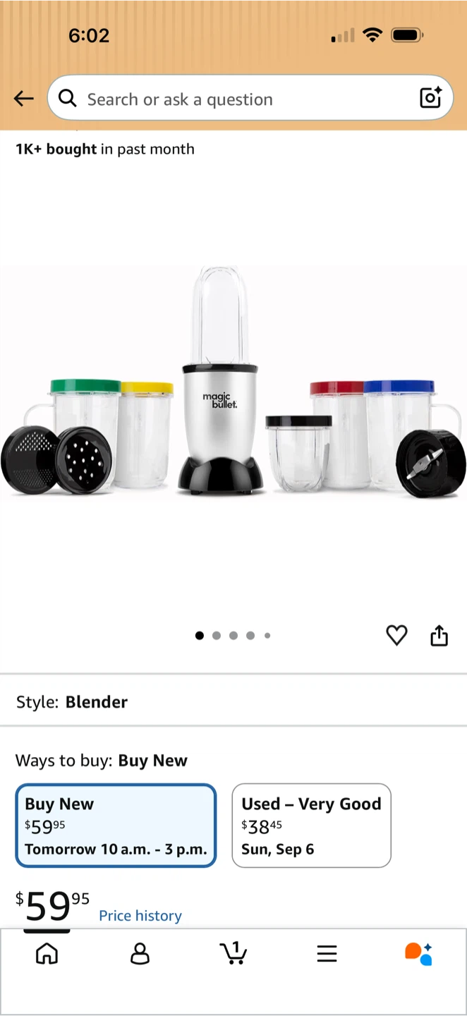 Magic Bullet Blender Set – Excellent Condition - photo 4
