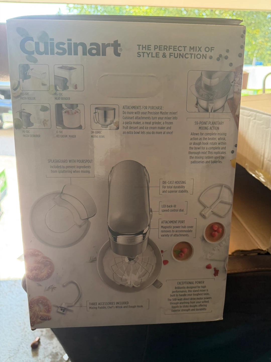 Cuisinart Precision Master 5.5-Quart Stand Mixer - photo 3