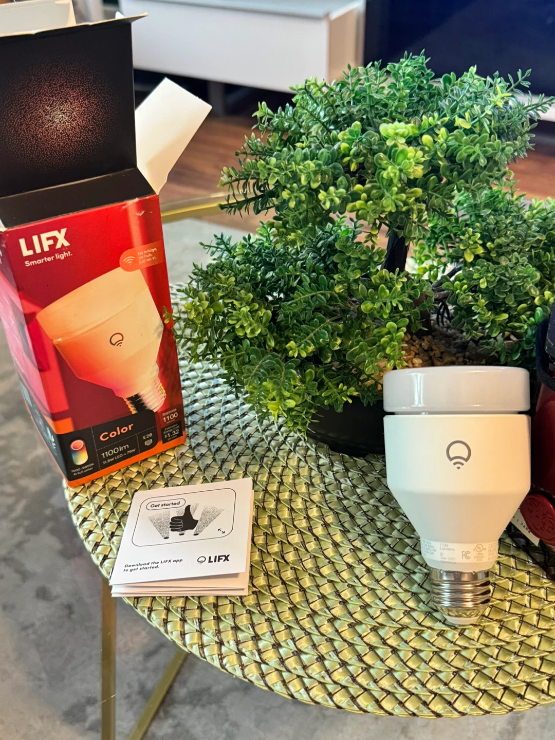 LIFX Smart LED Light Bulb - Color - 75W Equivalent - photo 3