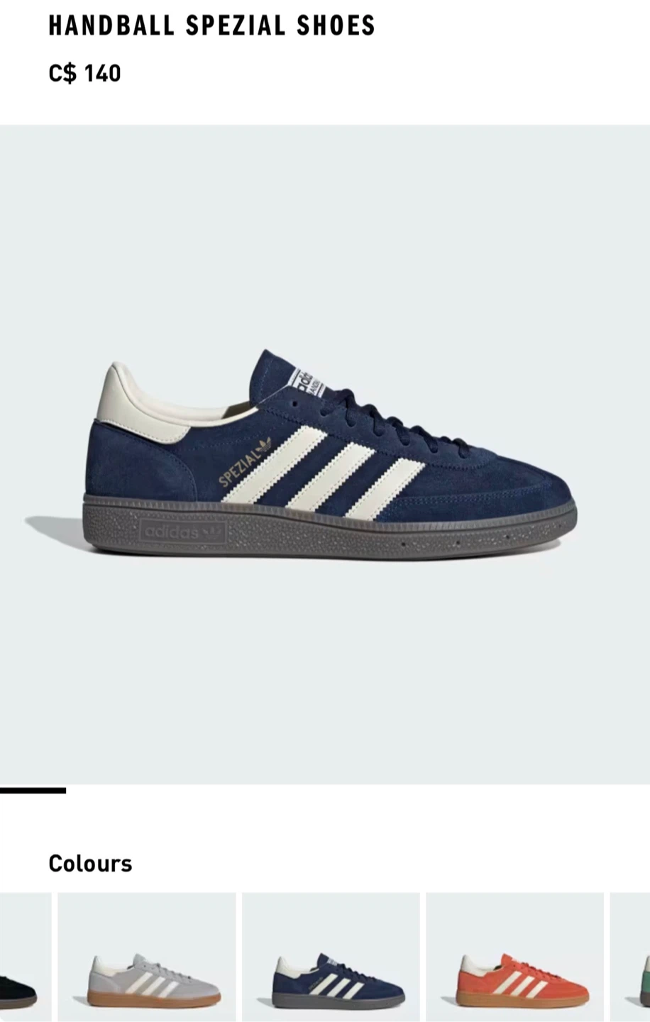 handball spezial shoes