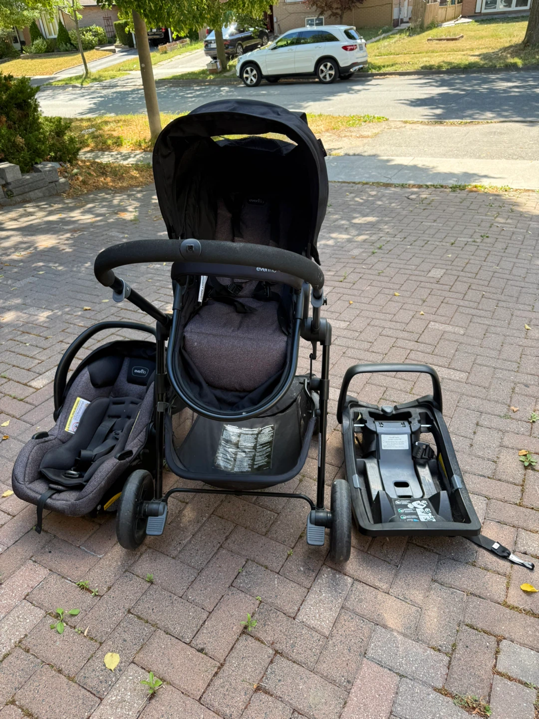 – Stroller, Infant Car Seat & Base