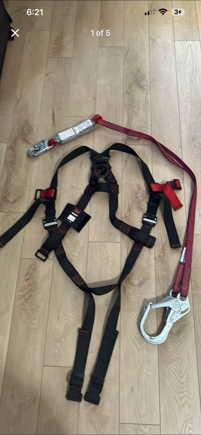 3M Protecta Safety Harness and Lanyard