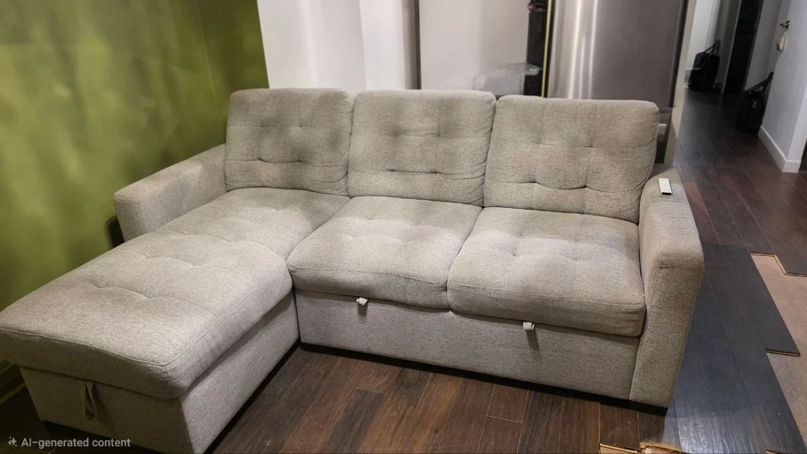 Sofa Bed with Chaise