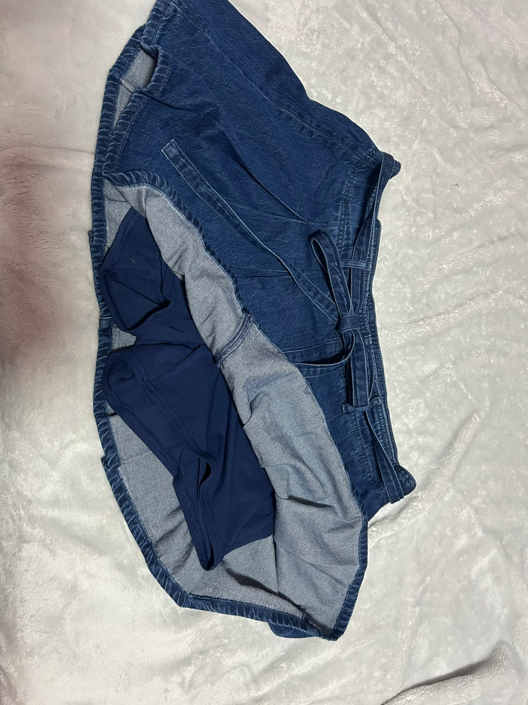 American Eagle Denim Skort Size XL - photo 2