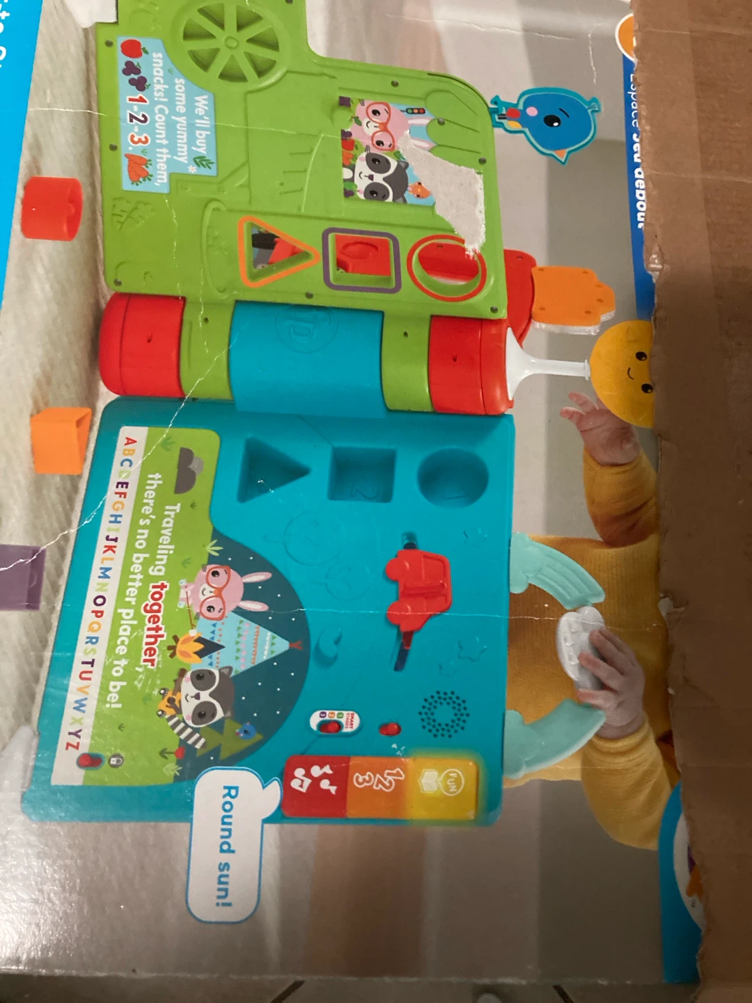Fisher-Price Learning Road Trip Sit & Play Activity Toy