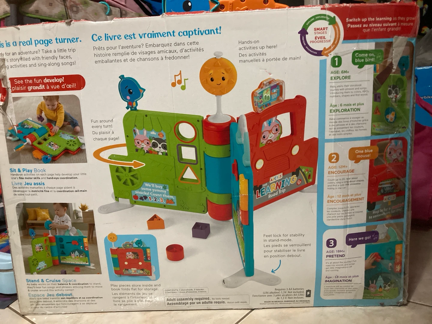 Fisher-Price Learning Road Trip Sit & Play Activity Toy - photo 2