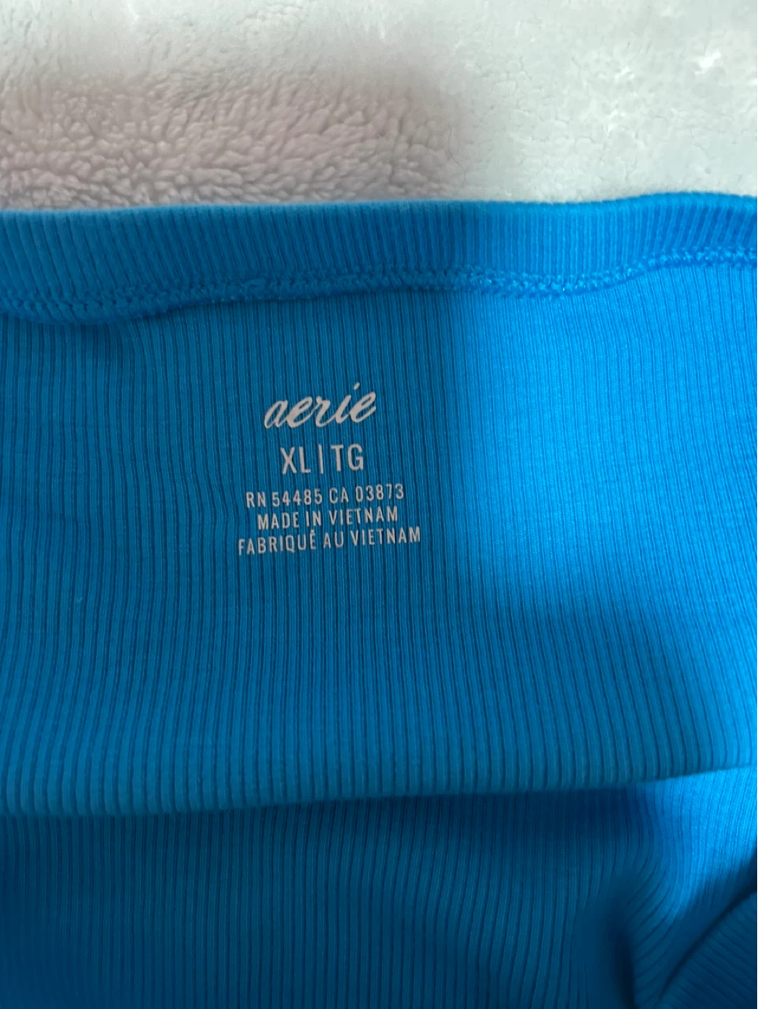 Aerie Blue Ruched Side Skirt XL - photo 3
